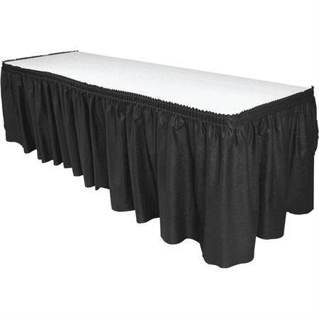 Genuine Joe Rectangular Table Skirt