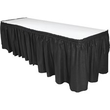 Genuine Joe Rectangular Table Skirt