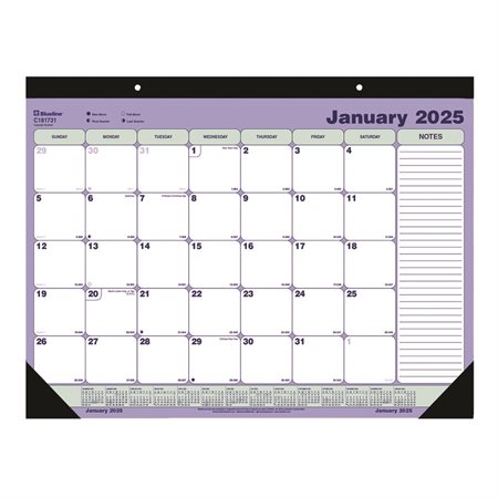 Monthly Desk Pad Calendar (2026)