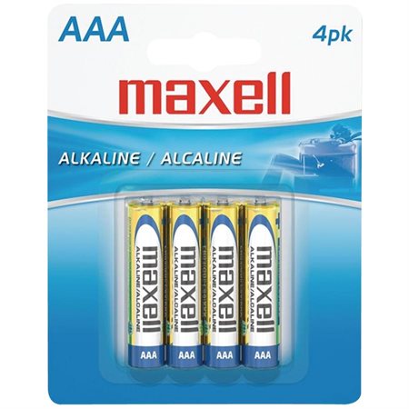 Piles alcalines Maxell