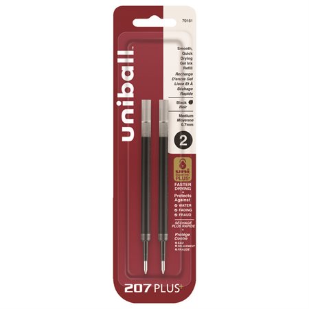 Recharges au gel pour stylo Uni-Ball 207 Plus