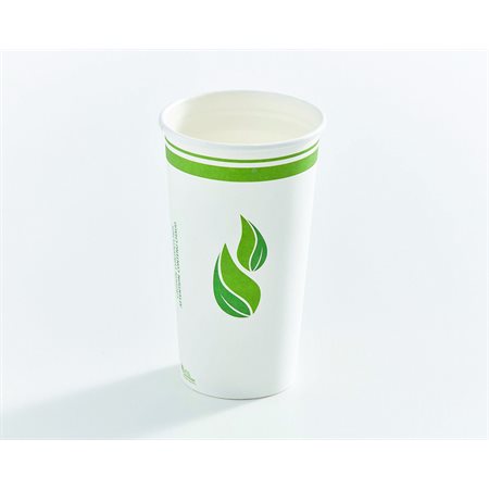 Verres en papier compostables doublés de PLA Eco Guardian