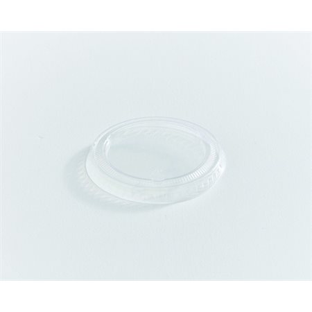 Couvercle de verre en PLA transparent de 2 oz Eco Guardian