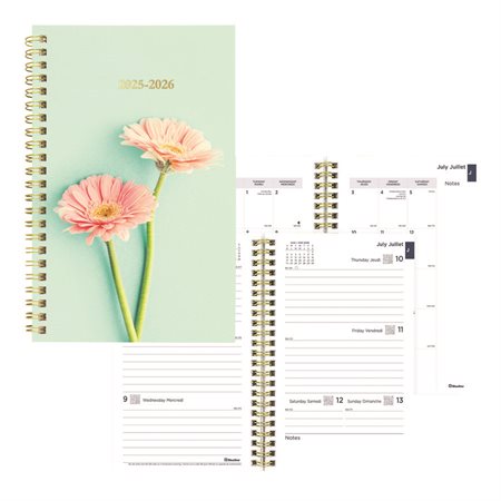 Botanical Blue Weekly Planner