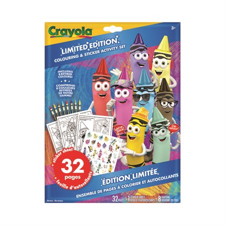 Livre de coloriage en édition limitée Crayola