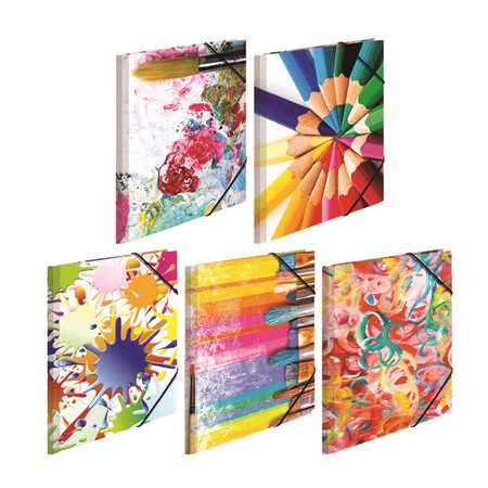 Herma Assorted Elasticated Cardboard Folder