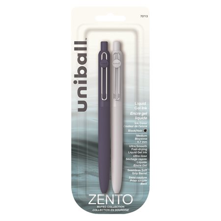 Stylo gel hybride noir Zento