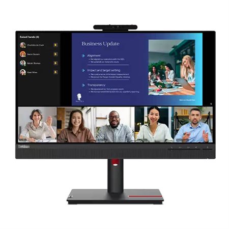 Moniteur Lenovo 23,8" avec webcam
