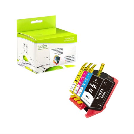 Cartouche jet d'encre recyclée HP 910XL - Couleur