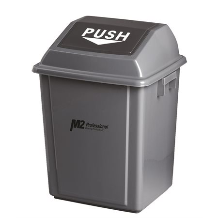 EZ-Push Garbage Container with Lid