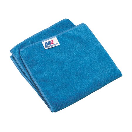 Microfiber Cloth 14 x14 Blue