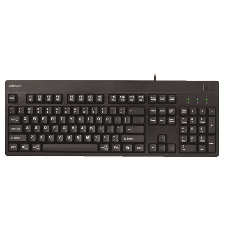 Clavier avec lecteur d'empreintes digitales