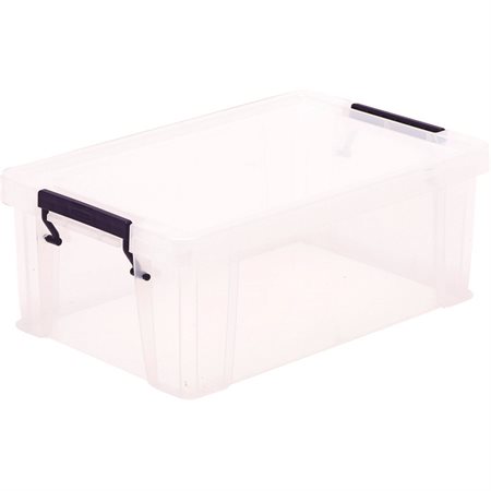 Boîte de rangement en plastique