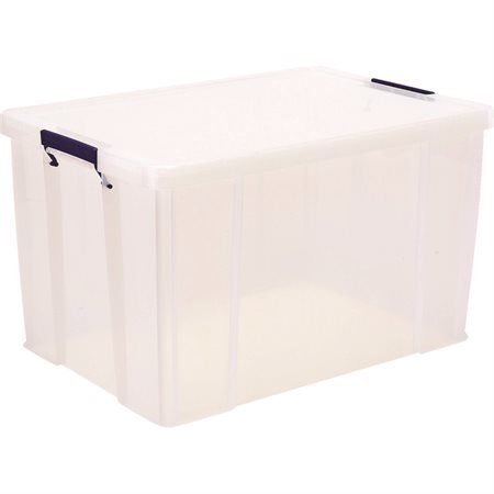 Boîte de rangement en plastique