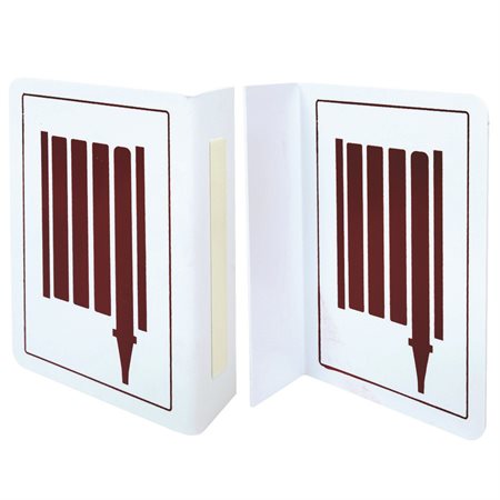 Panneau de tuyau d'incendie