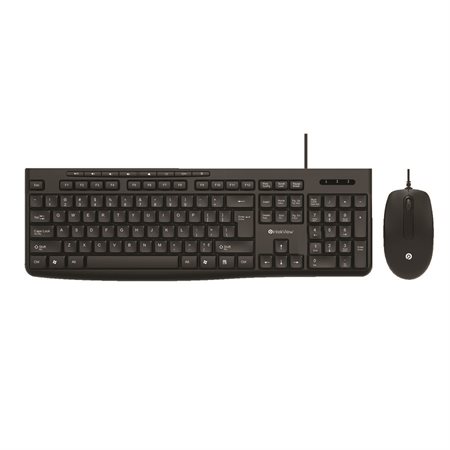 Intekview Wired Bilingual Keyboard and Mouse kit