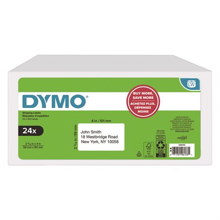 Étiquettes d'expédition LabelWriter